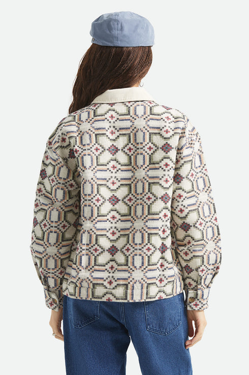 Brixton Womens The Alfama Jacket - Digi Tile - Streetart.fr
