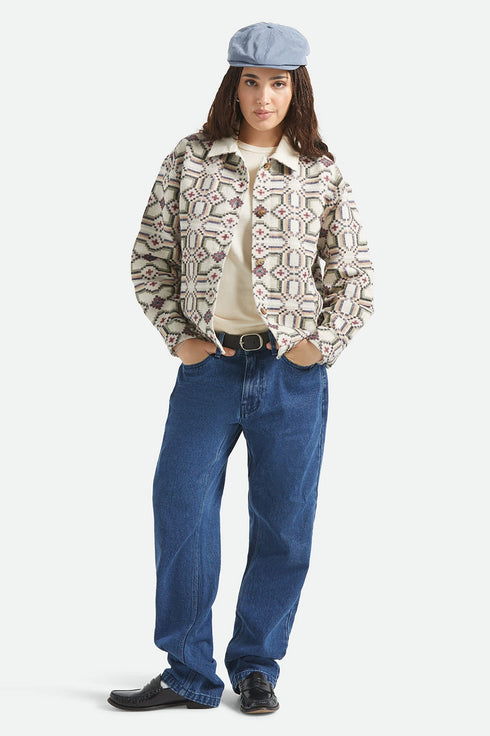Brixton Womens The Alfama Jacket - Digi Tile - Streetart.fr