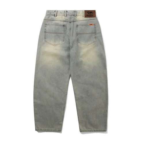 Butter Baggy Denim Jeans - Distressed Light Blue - Streetart.fr