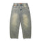 Butter Baggy Denim Jeans - Distressed Light Blue - Streetart.fr