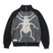 Butter Beetle Zip - Thru Sweater Sweatshirt - Black - Streetart.fr