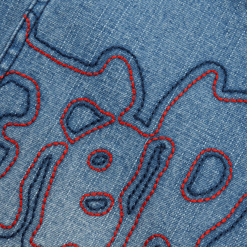 Butter Blotch Denim Jeans Pantalon - Streaky Navy - Streetart.fr