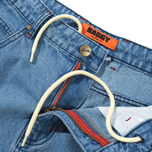 Butter Blotch Denim Jeans Pantalon - Streaky Navy - Streetart.fr