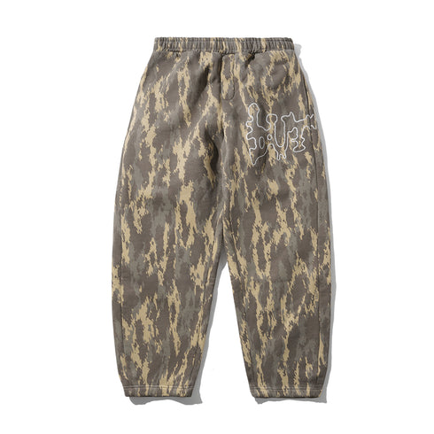 Butter Blotch Fleece Pant Pantalon - Washed Camo - Streetart.fr