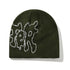 Butter Blotch Skull Beanie Bonnet - Fatigue - Streetart.fr