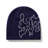 Butter Blotch Skull Beanie Bonnet - Navy - Streetart.fr