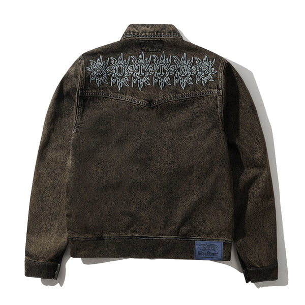 Butter Bronco Denim Jacket - Tinded Brown - Streetart.fr