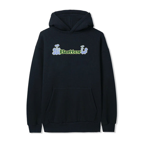 Butter Bugs Logo Pullover Hood Sweat A Capuche - Black - Streetart.fr