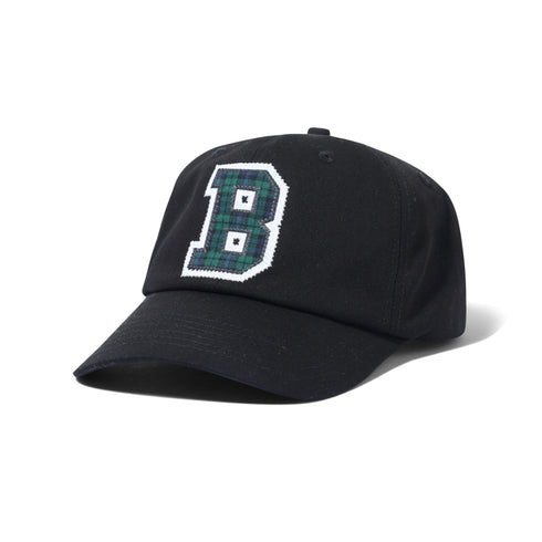 Butter Collegiate 6 Panel Cap - Black - Streetart.fr