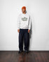 Butter Cut Out Applique Crewneck - Ash - Streetart.fr