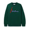 Butter Device Crewneck Sweatshirt - Dark Green - Streetart.fr