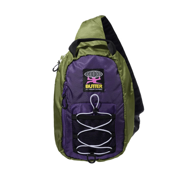 Butter Express Shoulder Bag - Grass / Purple - Streetart.fr