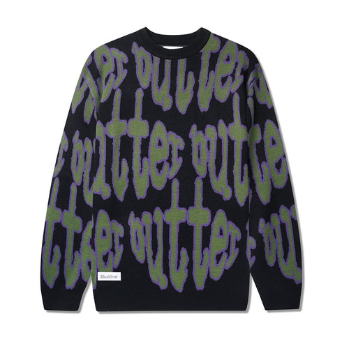 Butter Frenzy Knit Sweater - Black - Streetart.fr
