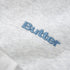 Butter Goods Internationale Embroidered Crewneck Sweatshirt - Ash - Streetart.fr