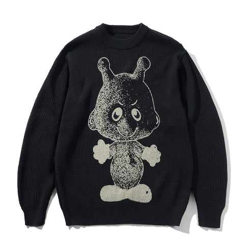 Butter Newcomer Reversible Knit Sweater Sweatshirt - Black - Streetart.fr