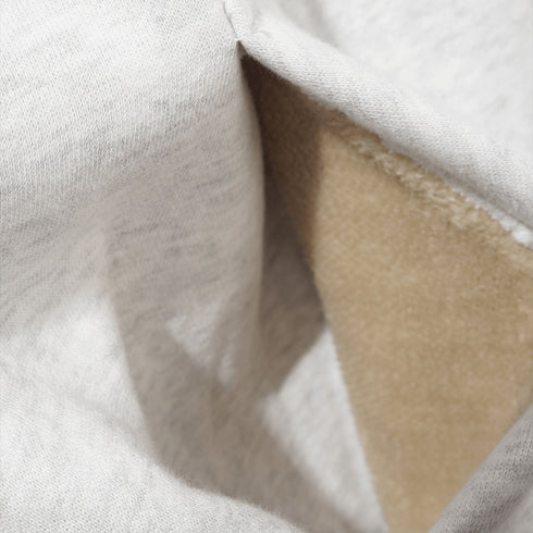 Butter Pile Lined Zip - thru Hood Sweat A Capuche Zip - Ash - Streetart.fr