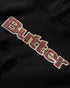 Butter Plaid Logo Applique Pullover Hood - Black - Streetart.fr