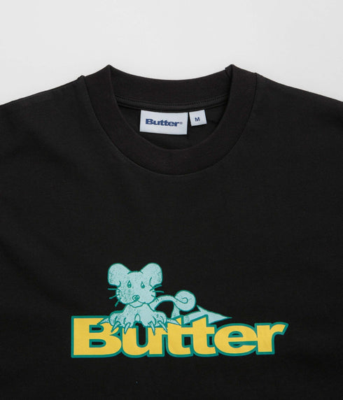 Butter Rat Logo - Black - Streetart.fr