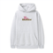 Butter Rat Logo Pullover Hood Sweat A Capuche - Ash - Streetart.fr