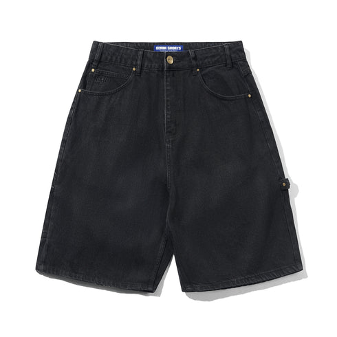 Butter Rivet Denim Short - Washed Black - Streetart.fr