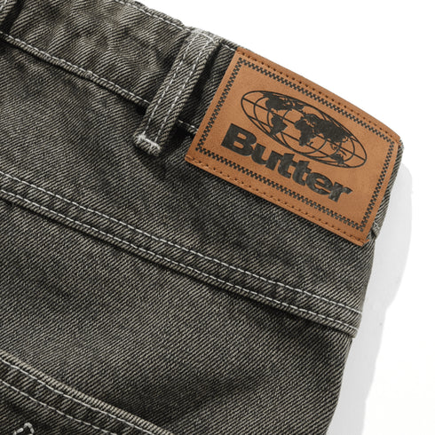 Butter Roach Denim Jeans Pantalon - Black Wash - Streetart.fr