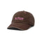 Butter Rounded Logo 6 Panel Cap Casquette - Washed Brown - Streetart.fr