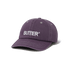Butter Rounded Logo 6 Panel Cap - Washed Eggplant - Streetart.fr