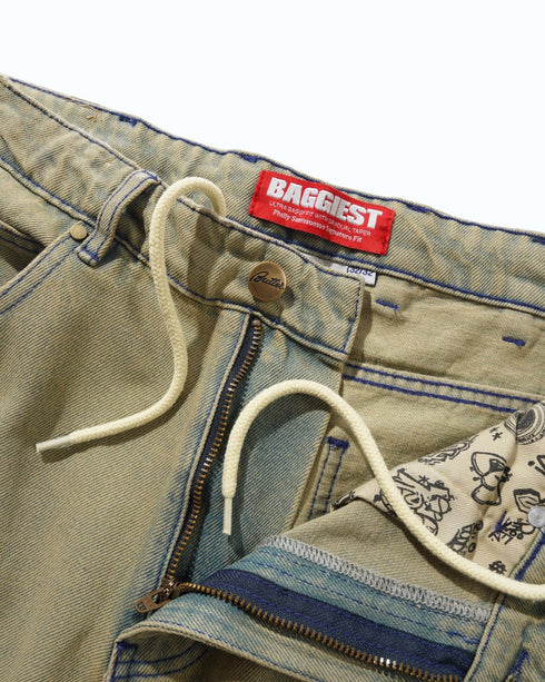 Butter Santosuosso Denim Jeans - Sunfade Blue - Streetart.fr