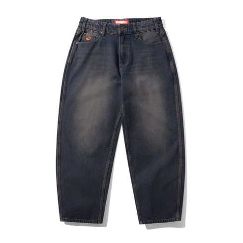 Butter Santusuosso Denim Jeans Pantalon - Dark Navy Tint - Streetart.fr