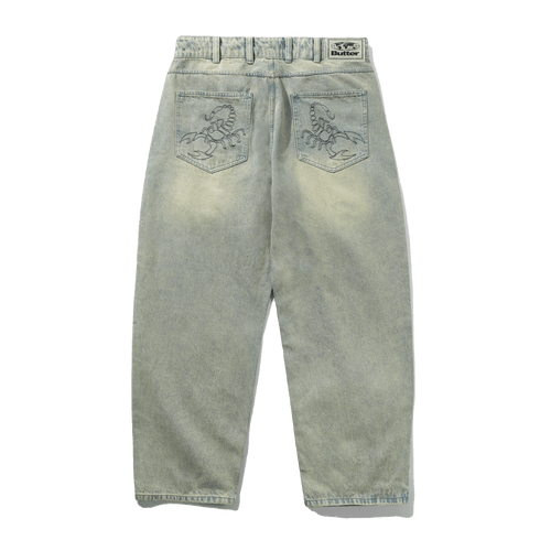 Butter Scorpion Stitch Denim - Tinted Light Blue - Streetart.fr