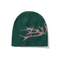 Butter Scrawling Skully Beanie Bonnet - Forest - Streetart.fr