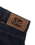 Butter Serif Baggy Denim Jeans - Worn Dark Indigo - Streetart.fr