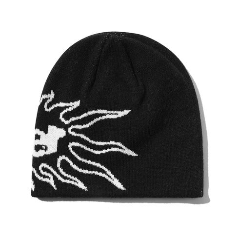 Butter Solar Skully Beanie - Black - Streetart.fr