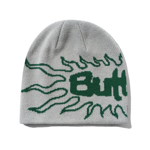 Butter Solar Skully Beanie - Grey - Streetart.fr