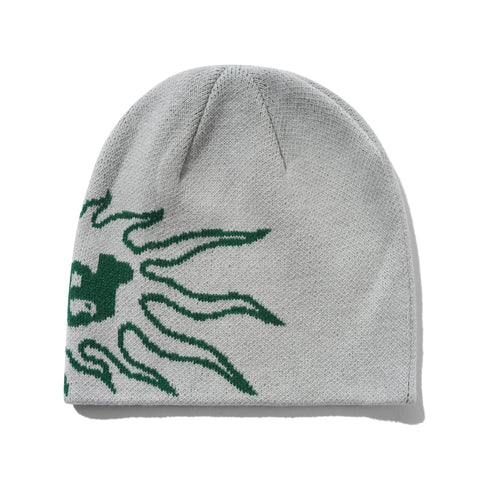 Butter Solar Skully Beanie - Grey - Streetart.fr