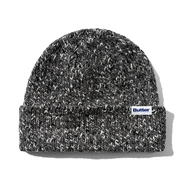Butter Speckle Beanie - Charcoal — bonnet
