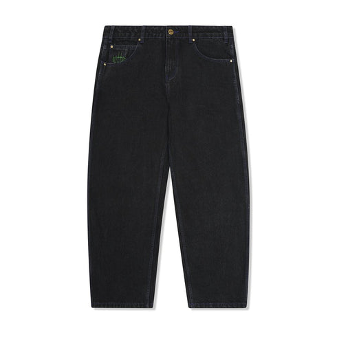 Butter Spider Denim Jeans Pantalon - Washed Black - Streetart.fr
