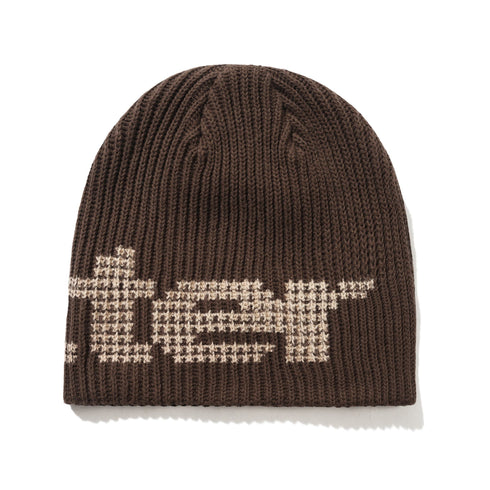 Butter Stars Skully Beanie - Dark Brown - Streetart.fr
