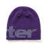 Butter Stars Skully Beanie - Purple - Streetart.fr