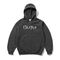 Butter Strech Zip-Thru Hood - Washed Black — sweat à capuche