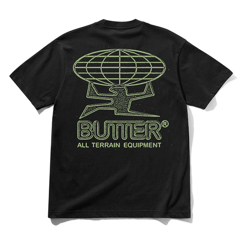 Butter Terrain T-Shirt - Black - Streetart.fr