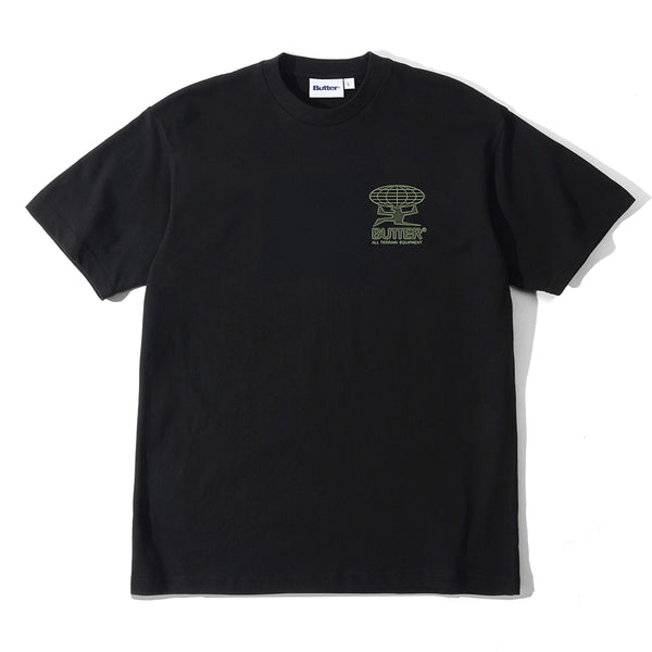 Butter Terrain T-Shirt - Black - Streetart.fr