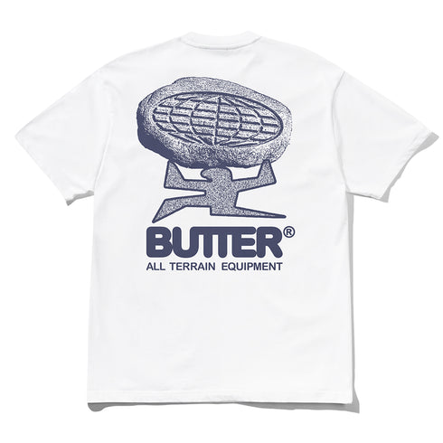 Butter Terrain T-Shirt - White - Streetart.fr