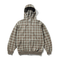 Butter Waffle Zip - Thru Hood Sweat A Capuche Zip - Plaid - Streetart.fr