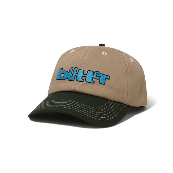 Butter Warped 6 Panel Cap Casquette - Tan / Seaweed - Streetart.fr