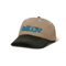 Butter Warped 6 Panel Cap Casquette - Tan / Seaweed - Streetart.fr