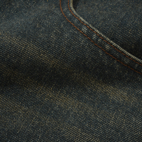 Butter Warped Denim Jeans Pantalon - Dirty Wash Indigo - Streetart.fr