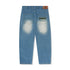 Butter Warped Denim Jeans Pantalon - Washed Mid Blue - Streetart.fr