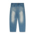 Butter Warped Denim Jeans Pantalon - Washed Mid Blue - Streetart.fr