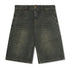 Butter Warped Denim Shorts - Diry Wash Indigo - Streetart.fr